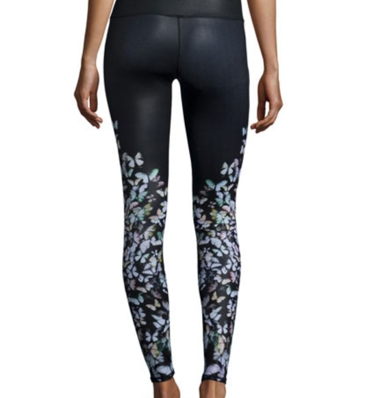 Alo Yoga butterflies black leggings - Picture 2 of 10